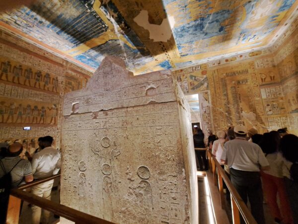 119 Luxor Theben West Tal der Koenige Felsengrab Ramses IV 1 600x450 - Ägypten 2024
