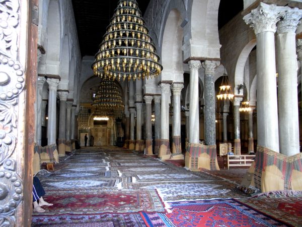 24 Kairouan Große Moschee Gebetssaal 600x450 - Tunesien 2013