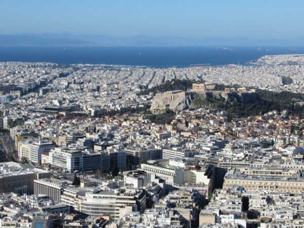 32 2023 Athen Blick vom Lykavittos zur Akropolis und nach Piraeus 600x450 - Griechenland 2023