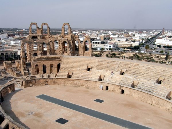 33 El Djem Amphitheater Arena 600x450 - Tunesien 2013