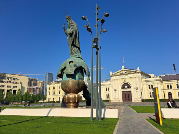 56 Belgrad alter Bahnhof Stefan Nemanja Denkmal 600x450 - Bulgarien 2024