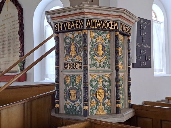 67 Insel Romo St. Clemens Kirche Kanzel 600x450 - D&auml;nemark 2026