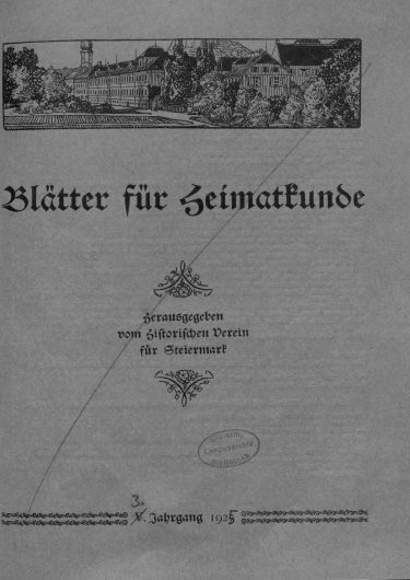 Blätter Jg3 1925 375x530 - Jahrgang 3 (1925)