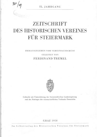 Zeitschrift Jg49 Titelseite 375x530 - Jahrgang 49 (1958)