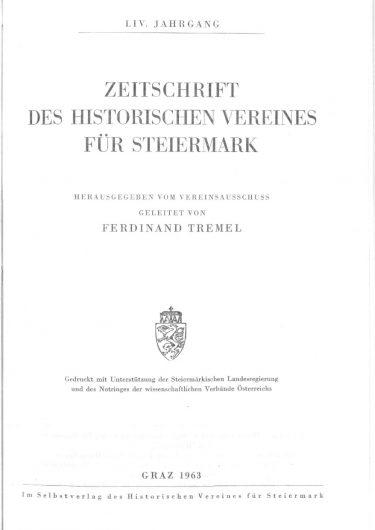 Zeitschrift Jg54 T1 Titelseite 375x530 - Jahrgang 54 (1963)