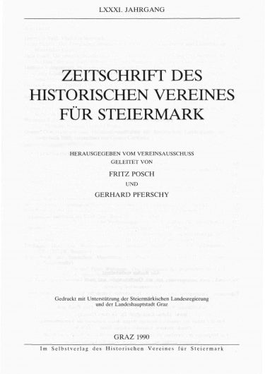 Zeitschrift Jg81 Titelseite 375x530 - Jahrgang 81 (1990)