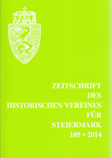Zeitschrift des Historischen Vereines für Steiermark 105, 2014 Zeitschrift 105 2014 375x530 - Zeitschrift des Historischen Vereines für Steiermark 105, 2014