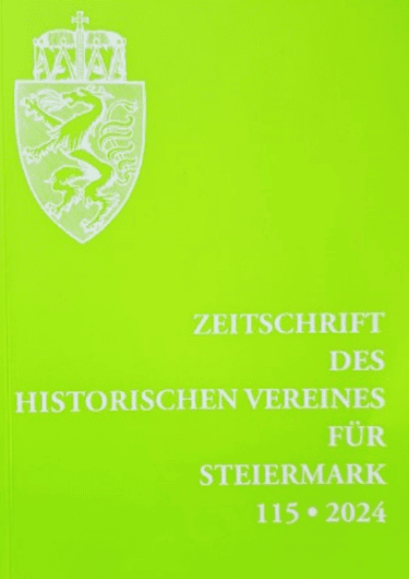 Zeitschrift des Historischen Vereines für Steiermark 115, 2024 Zeitschrift 115 2024 375x530 - Zeitschrift des Historischen Vereines für Steiermark 115, 2024
